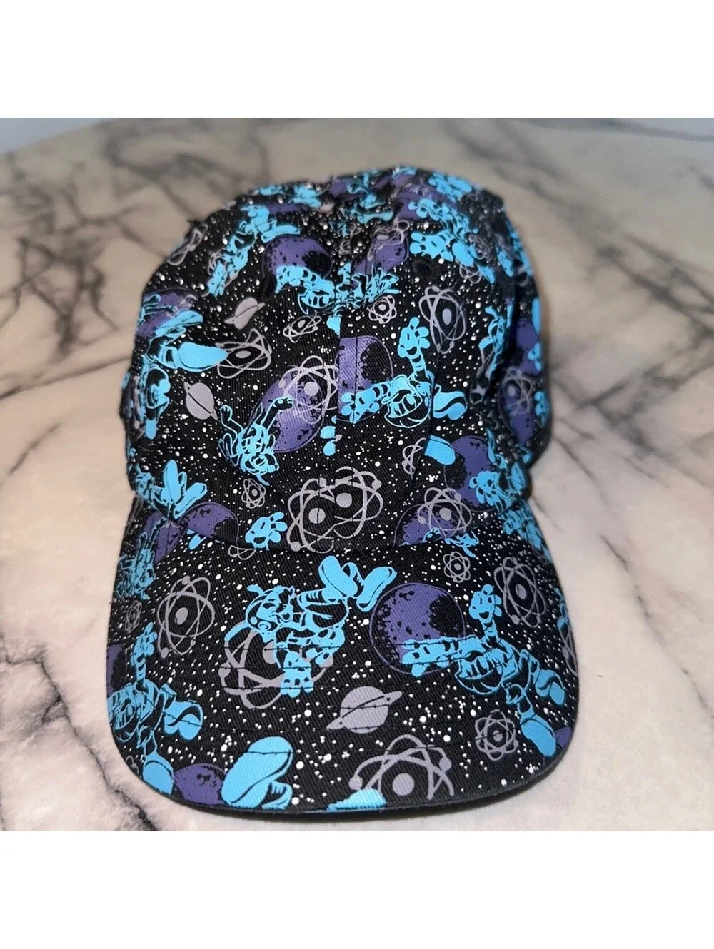 VINTAGE DISNEY Pluto Mission Space Hat Epcot Disney Parks Snapback YOUTH Mickey